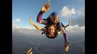 🔥Mi salto en PARACAÍDAS!!!!😱