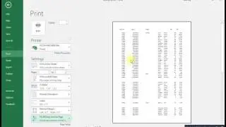 011 To scale the worksheet when printing