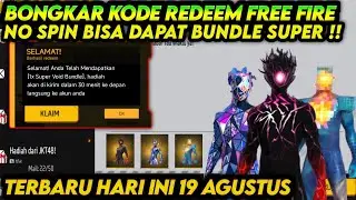 KODE REDEEM FF!! KODE REDEEM FREE FIRE TERBARU 19 Agustus 2024 HARI INI‼️