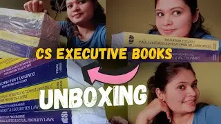 📦Unboxing CS executive Books December 2023 @CSCARTINDIA #unboxing #icsi