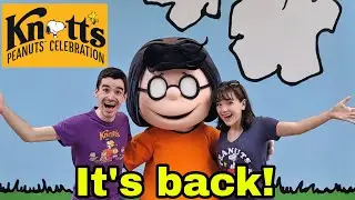 Knotts Peanuts Celebrations 2022