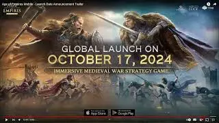 AOE MOBİLE 17 EKİMDE İOS ANDORİD GLOBAL OLARAK AÇILIYOR