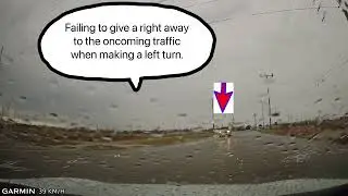Driver Fails Driving Test - Serious Driving Fault (Practice to Avoid !)