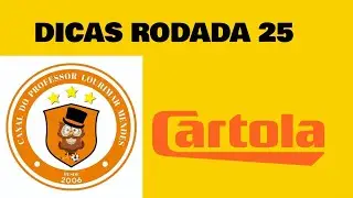 DICAS RODADA 25 /#cartola2024
