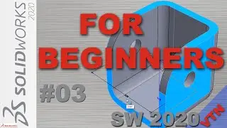 SolidWorks 2020 FOR ABSOLUTE BEGINNERS 03 exercise