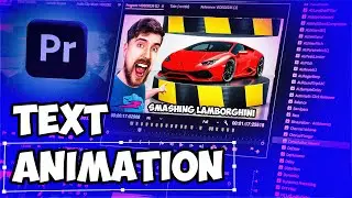 MrBeast TEXT ANIMATION in Premiere Pro ANIMIEREN/ERSTELLEN! [2023] - Gratis DOWNLOAD!