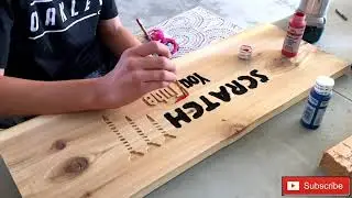 Engraving Scratch Logo