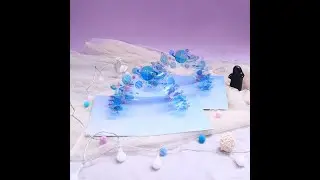 3D Crystal Planet Pop Up Greeting Card