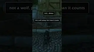 the ominous wolfhead man #shorts #worldofwarcraft #wow