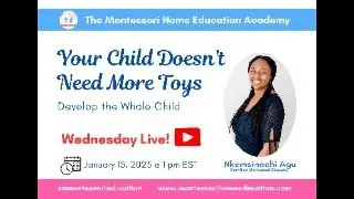 Your Child Doesn't need more Toys - Develop the Whole Child