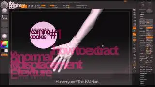 Learning Cookie #1 - Exporting maps from zbrush