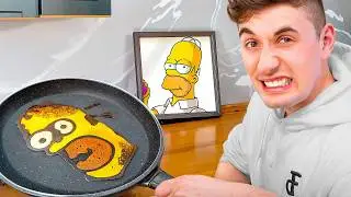 DISEGNO con i PANCAKE! Vloggazzo proprio azzo