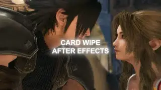 card wipe transition | after effects