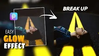 Glowing Effect - PicsArt Tutorial | Neon Photo Editing in PicsArt | PicsArt Photo Editing
