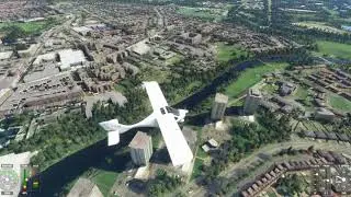 Microsoft Flight Simulator 2020 - Prestwick to Irvine(Scotland) -PC, AMD 3900X - RTX2080TI & RTX1070