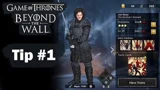 Game of Thrones - Beyond The Wall - Gameplay Walkthrough - Tip #1