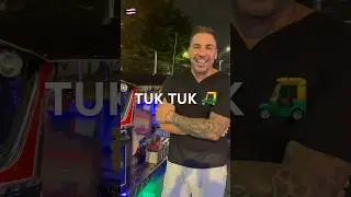Golpe do Passeio de TUK TUK na Tailândia 🇹🇭 #short #tuktuk #thailand #short