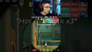 Horcus Peek *IS BROKEN* 🤯 valorant live streamer gameplay highlights daily clips shorts