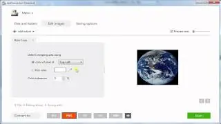 Auto Crop images with reaConverter