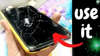 BEST way to use a Broken Screen Mobile 📳