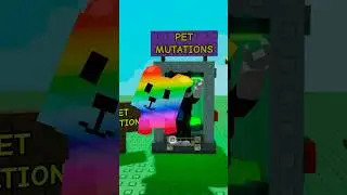 Получил Мутации на Редких Питомцев в grow a garden в роблокс 