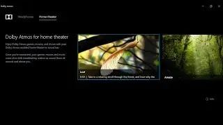 Dolby Atmos for Home Theater connected to PC