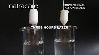 Organic Cotton vs. Conventional Tampon: Fibre Loss Comparison