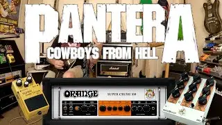 Dimebag's CFH Tone - Orange Super Crush 100, ME EQFH & Boss SD-1