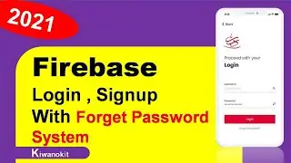 Build a Secure Login and Signup System with Firebase and Forgotten Password Recovery 2023