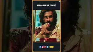 Sandeep Vanga Line Up Thope | Sandeep Redyy Vanga | Spirit , Animal Park | Tollywood | Thyview