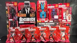 ASMR SKIBIDI TOILET Mystery Surprise! toilet 🚽🤮 Mini Figures Oddly Satisfying Toy Unboxing Sounds