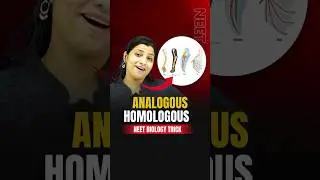 Analogous Vs Homologous NEET Biology Trick | NEET 2024 | Ritu Rattewal 