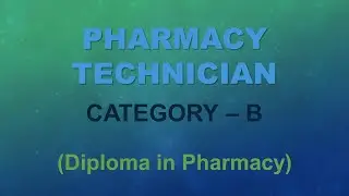 Pharmacy Technician | B-Category | Diploma of Pharmacy | Career Talk | Hanzala Aziz |