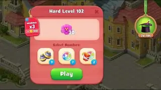 Gardenscapes Level 102 Walkthrough 