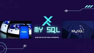 Como Crear una base de datos My SQL 2022-Create database for Facebook.
