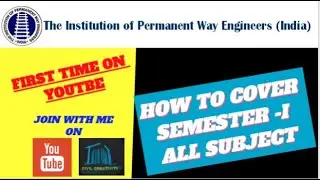 HOW TO COVER IPWE SMESTER-I ALL SUBJECT? WHAT WILL BE PLAN AND TECHNIC# FIRST TIME ON YOUTUBE#