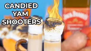 The Best Holiday Drink Idea! | Candied Yam Shooters! 