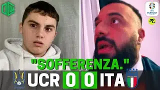 UCRAINA ITALIA 0 0 | TIFOSI ITALIANI SOTTO SHOCK: “UNA LADRATA INCREDIBILE…!” | TIFOSIAMO