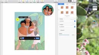 How to insert an image into a shape in Pages