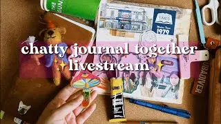 Livestream 💛 Chatty Journal with me | Janethecrazy