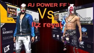 AJ POWER FF Vs Itz reyal #freefire#garena free fire#custom