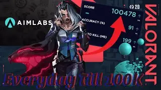 Aimlabs Everyday Until I hit 100K! ~Day 2~