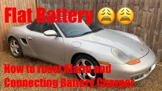 Flat Battery and Central Locking Key Fob not working on Porsche Boxster 986