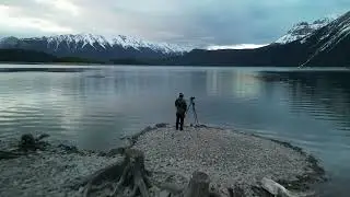 Photographer in the Canadian Rockies