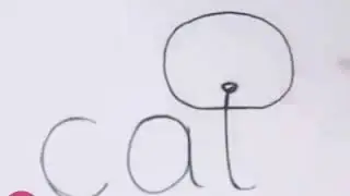 Cat drawing