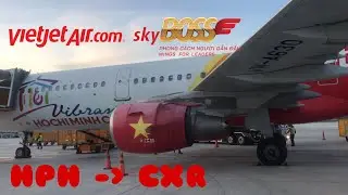 Head back to Nha Trang | Vietjet Air Skyboss class | VJ-731 | Airbus A321-211
