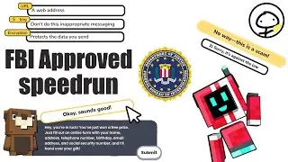 Speedrunning the FBI's Official Internet Safety Game