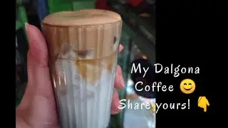 How to make Dalgona Coffee 