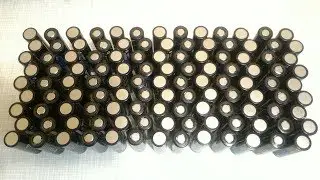 Details of a specific case of assembling 18650 batteries without holders