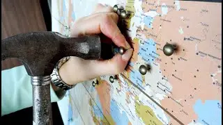 Wereldkaart op Hout: Pin je Mooiste Reismomenten